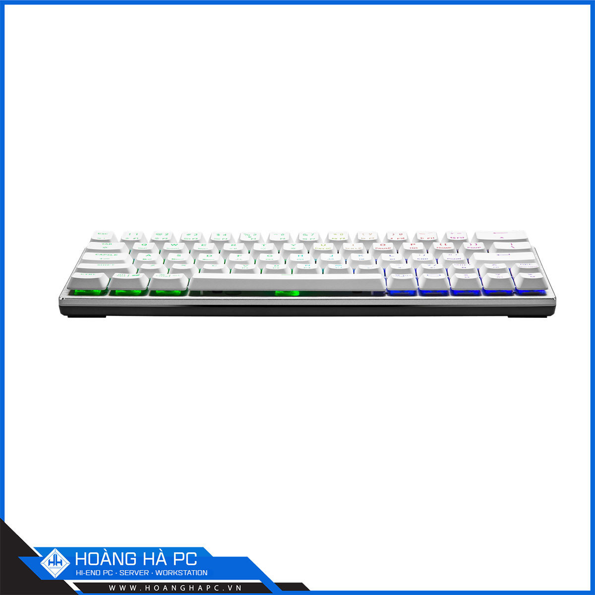 Bàn phím Cooler Master SK620 Silver White-5