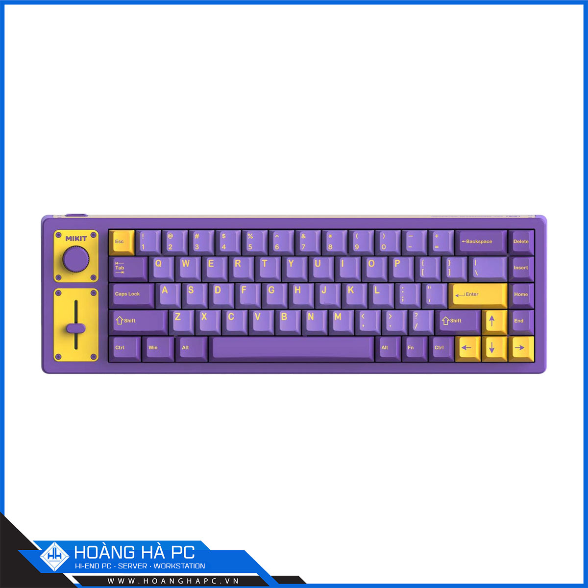 Bàn phím cơ Mikit DK65 Currant Gateron G Pro 2.0 Red RGB