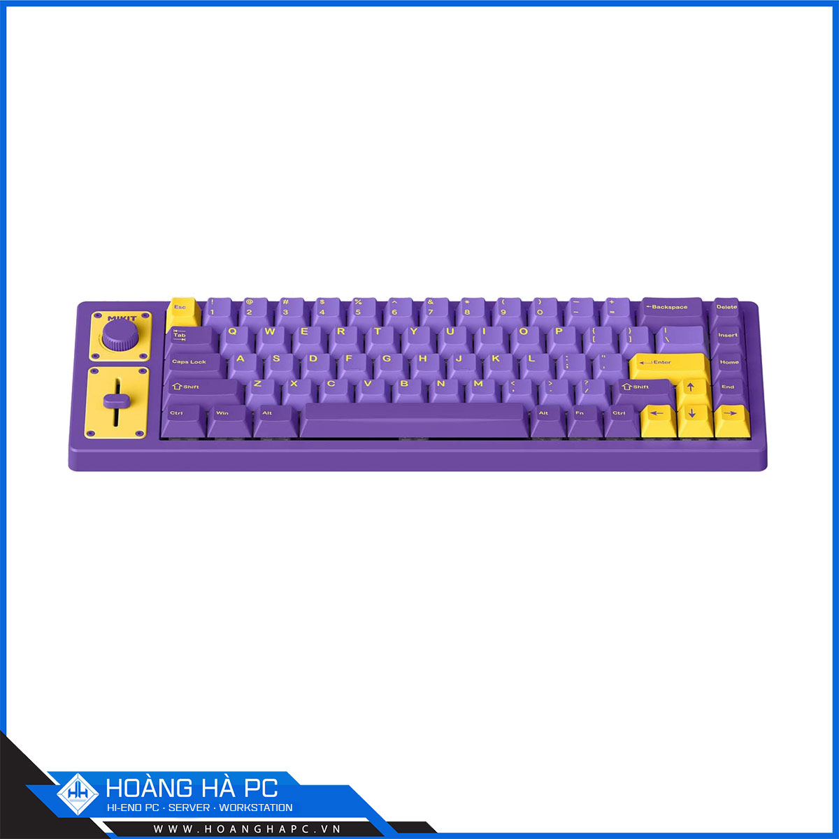 Bàn phím cơ Mikit DK65 Currant Gateron G Pro 2.0 Red RGB-2