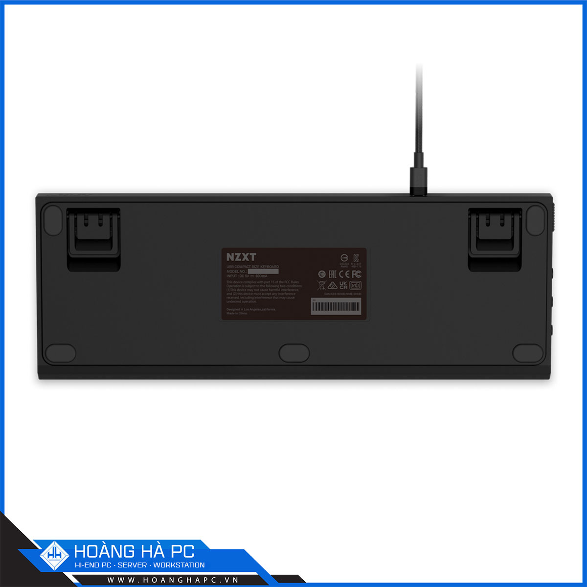 Bàn phím NZXT Function MiniTKL (US English ANSI) Black/Red-4