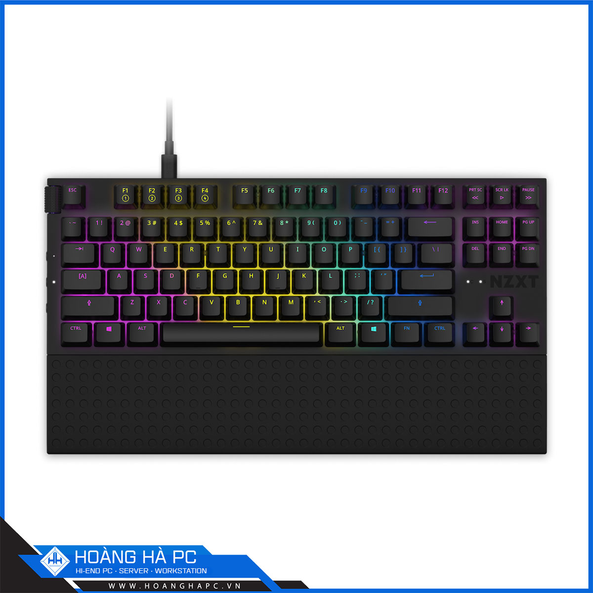 Bàn phím NZXT Function Tenkeyless (US English ANSI) Black/Red