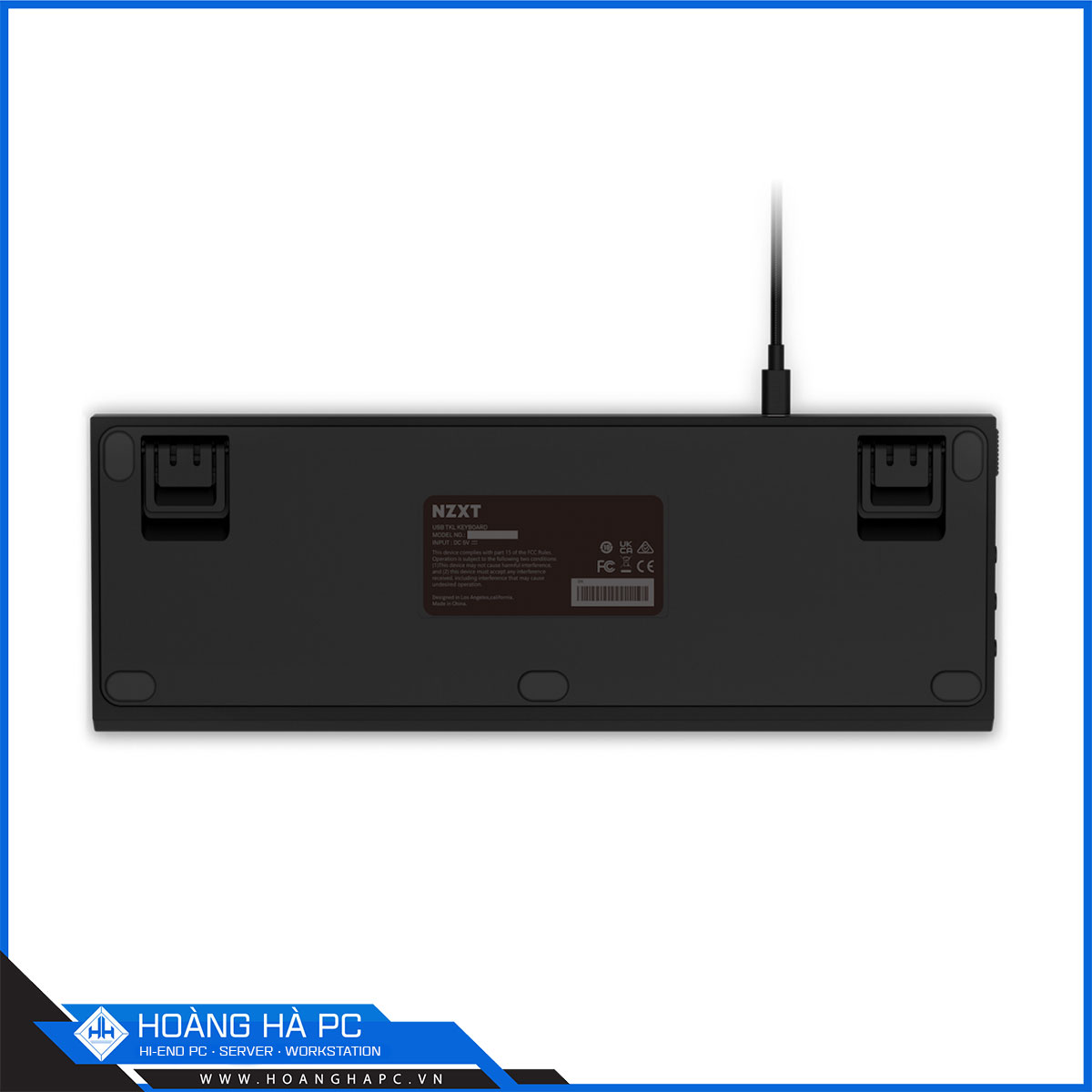 Bàn phím NZXT Function Tenkeyless (US English ANSI) Black/Red-4