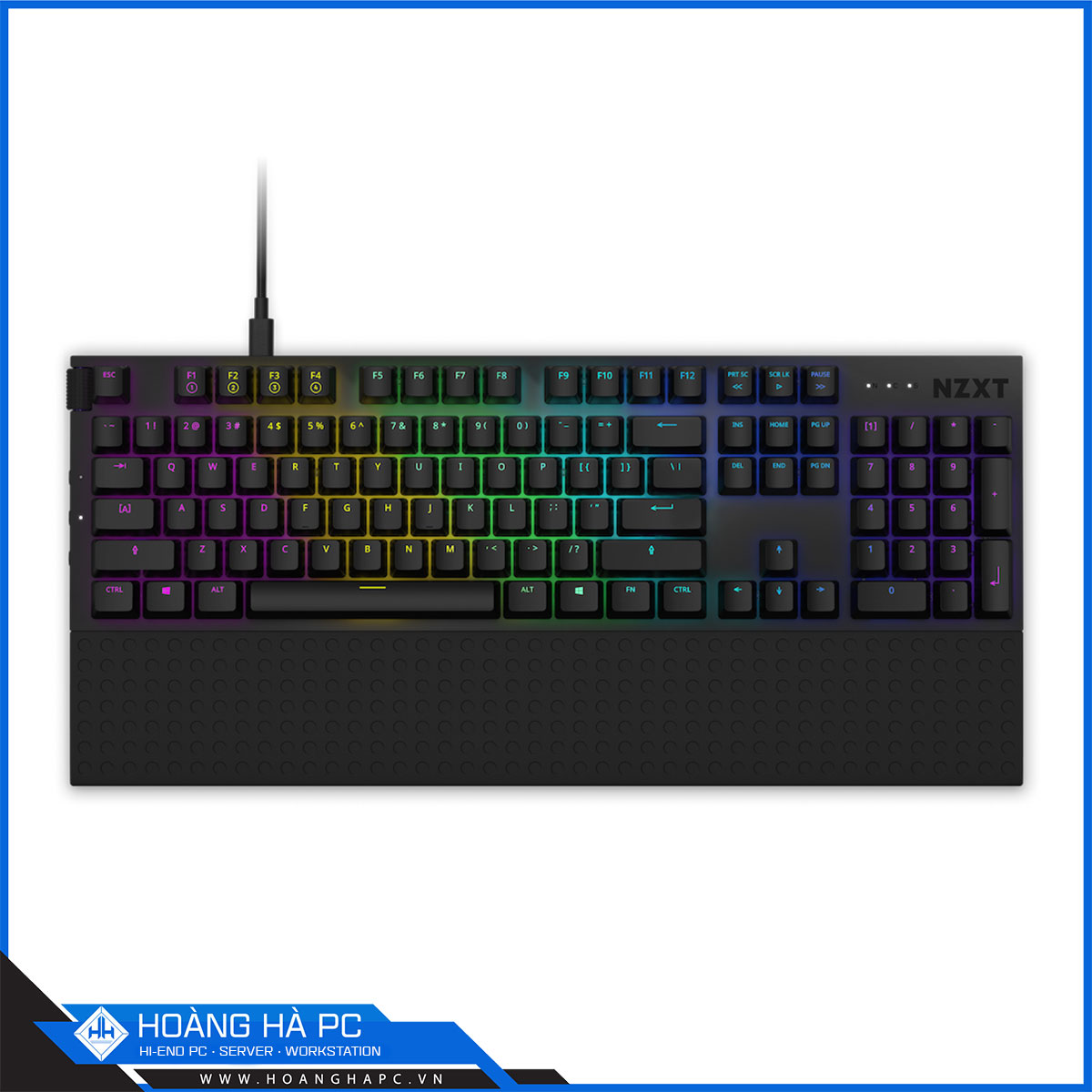 Bàn phím NZXT Function (US English ANSI) Black/Red