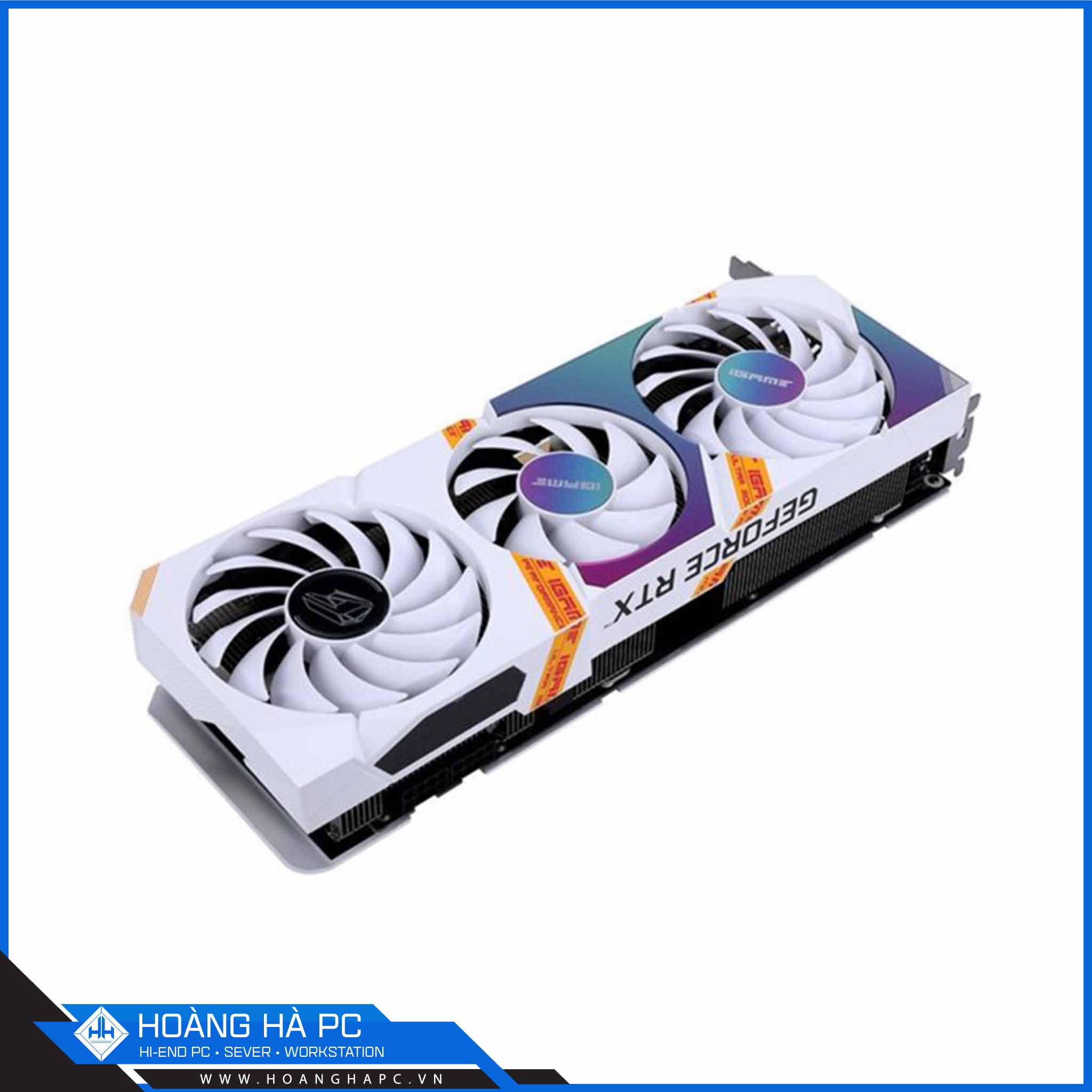 VGA Colorful iGame RTX 3060 Ultra White OC 12G L-V (12GB GDDR6, 192-bit, HDMI +DP, 2x8-pin)-3