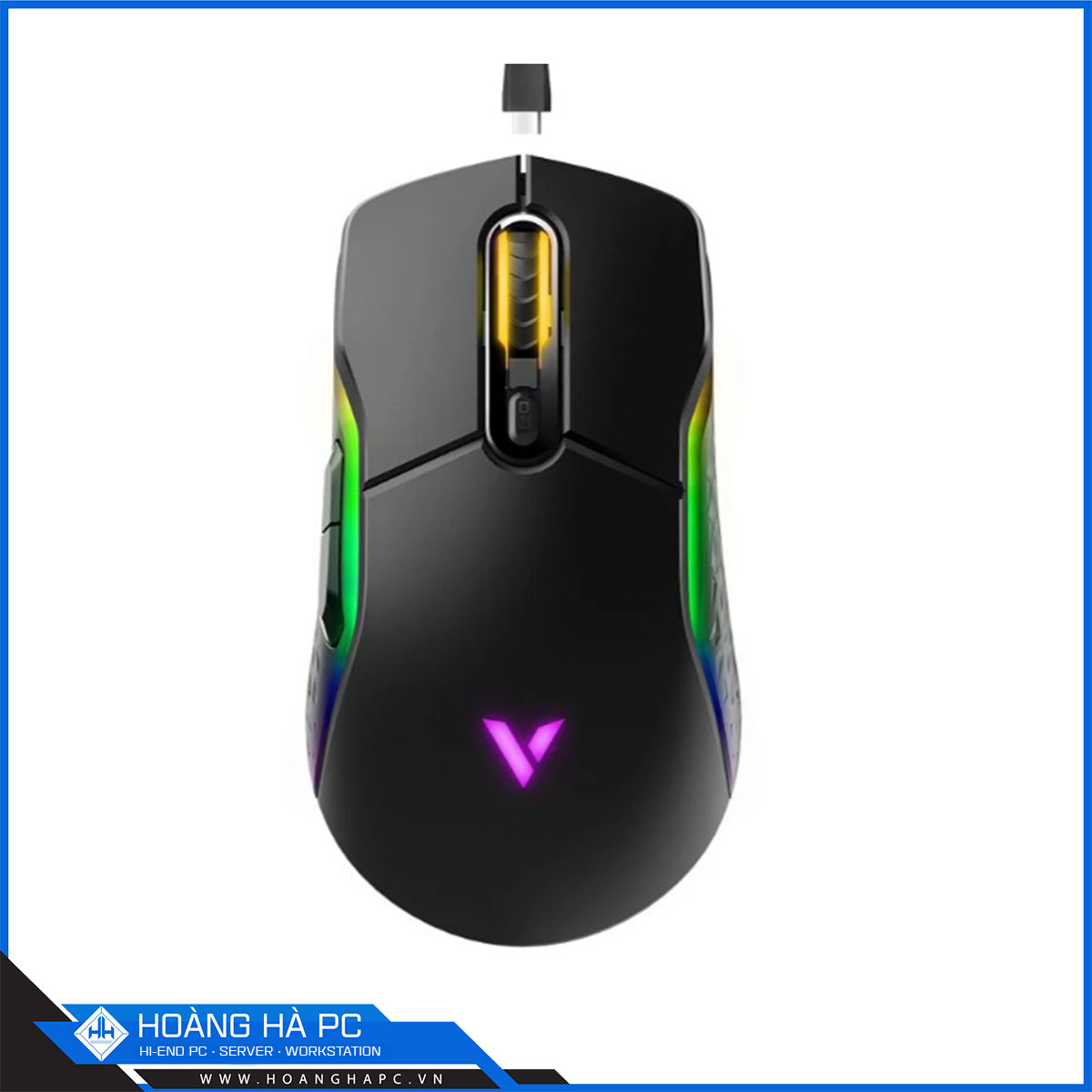Chuột Gaming không dây Rapoo VT200 Wireless Black RGB