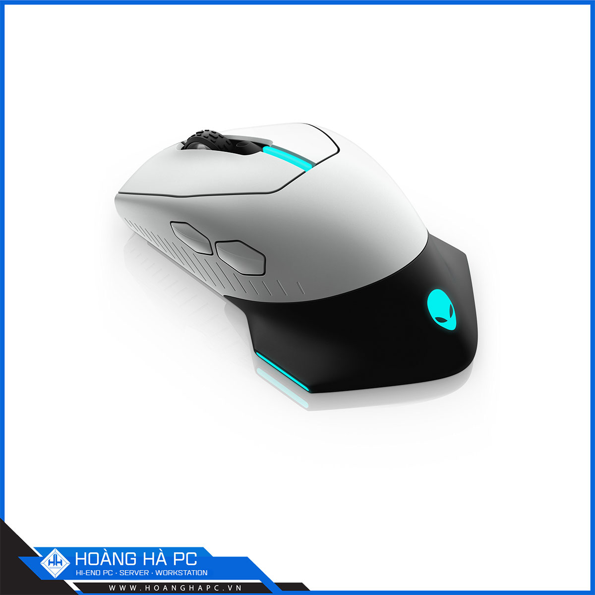 Chuột không dây Dell Alienware AW610M White-2