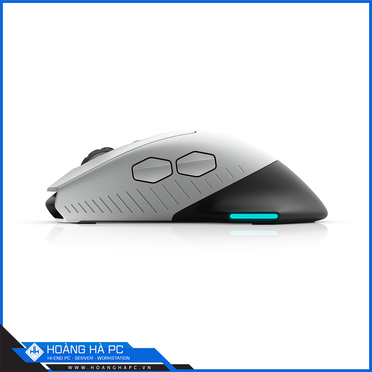 Chuột không dây Dell Alienware AW610M White-3
