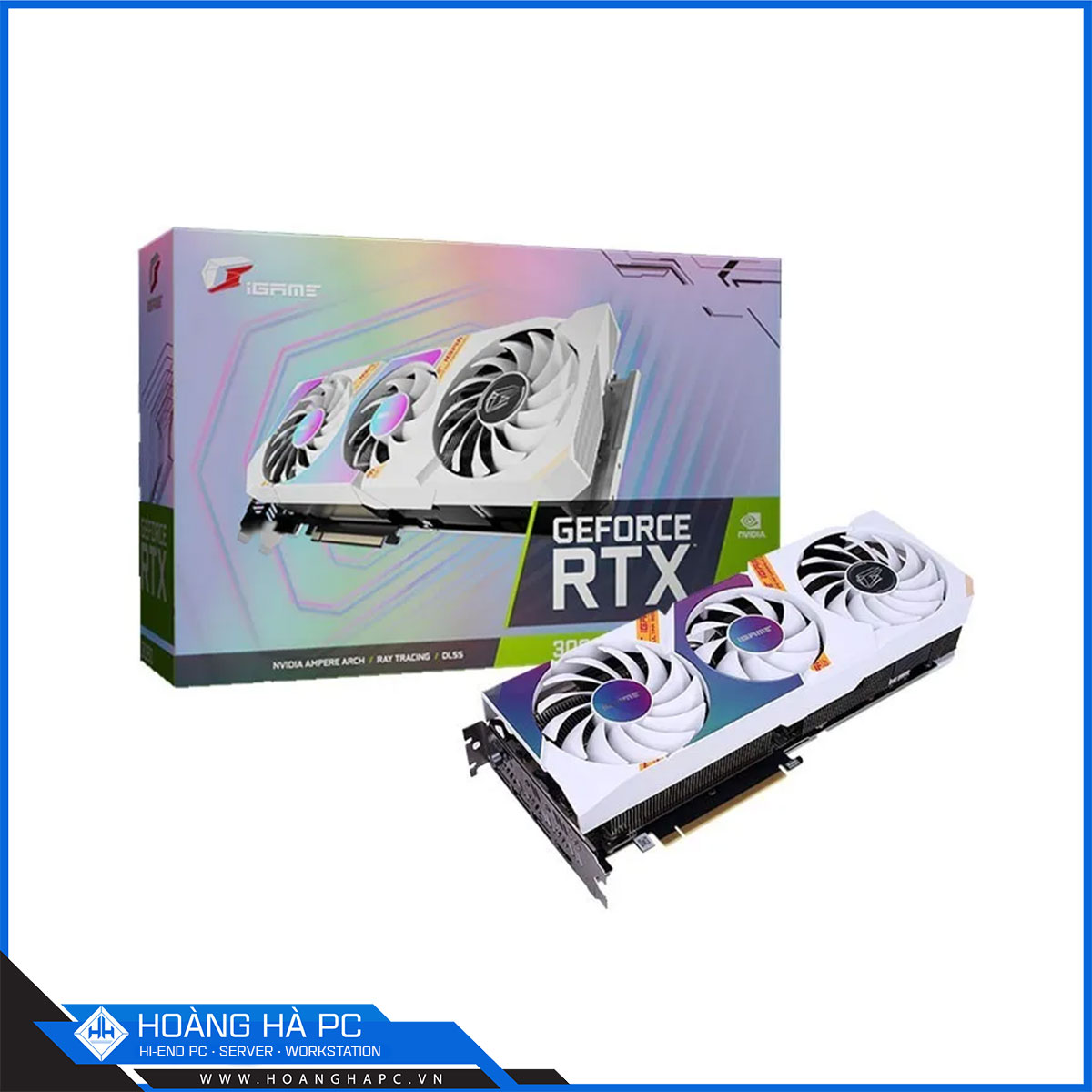 VGA Colorful iGame GeForce RTX 3070 Ti Ultra W OC 8G-V 99% (8GB GDDR6X, 256-bit, HDMI +DP, 2x8-pin)