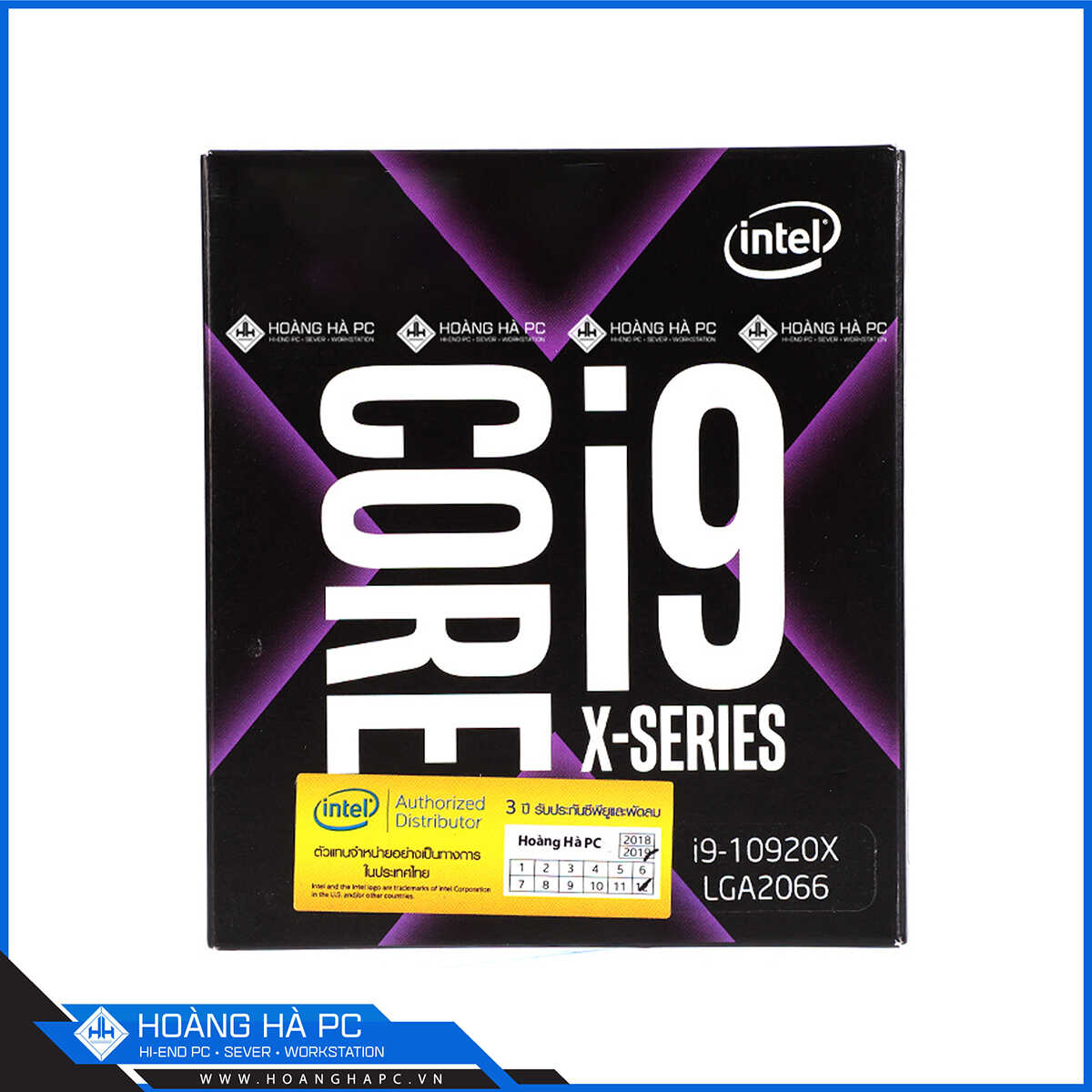 CPU Intel Core i9-10920X (3.5GHz Turbo Up To 4.6GHz, 12 Nhân 24 Luồng, 19.25MB Cache, LGA 2066)