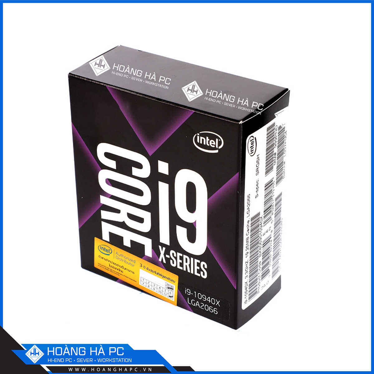 CPU Intel Core i9-10920X (3.5GHz Turbo Up To 4.6GHz, 12 Nhân 24 Luồng, 19.25MB Cache, LGA 2066)-2