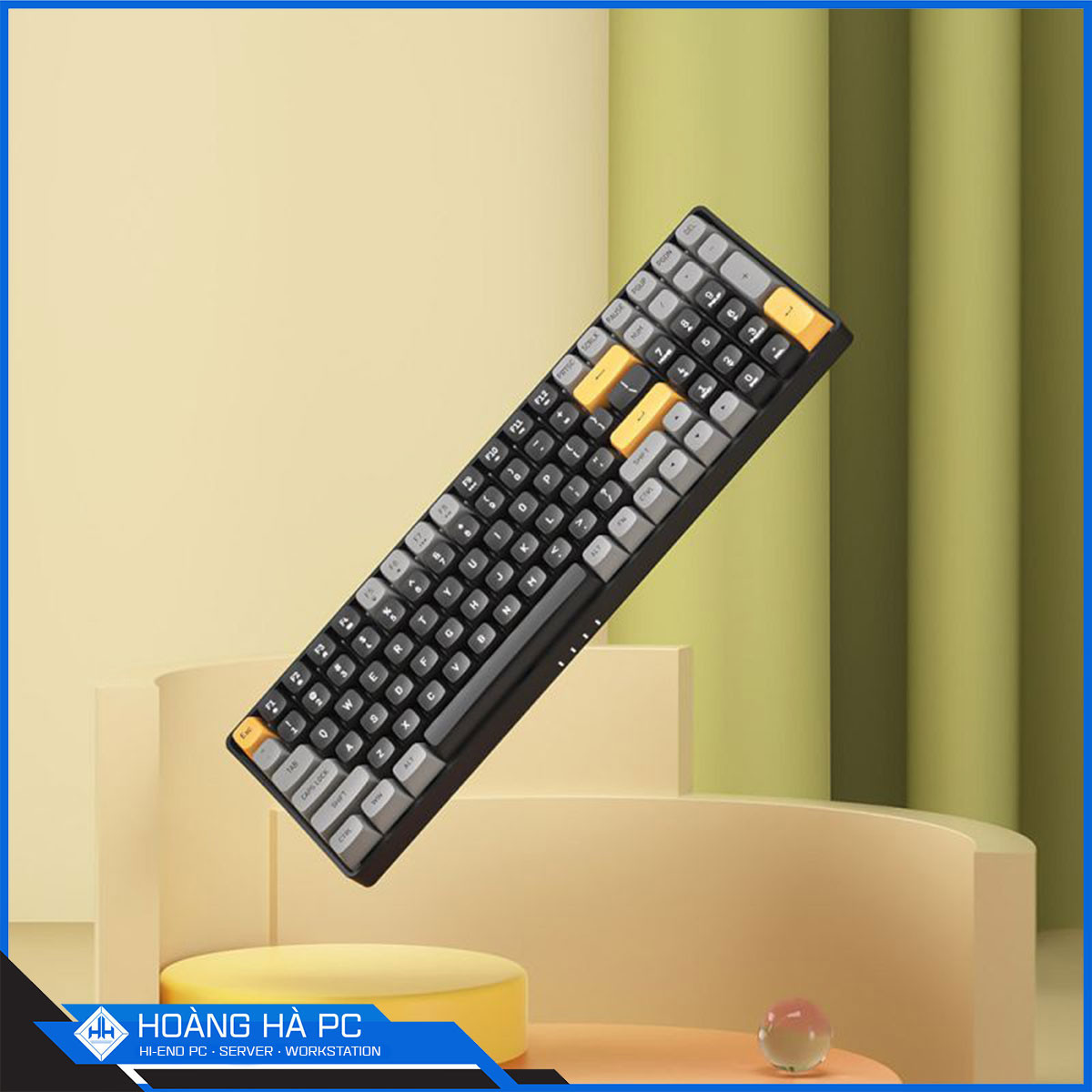 Bàn phím cơ Gaming darkFlash GD100 Brown Sugar Yellow Axis Switch-4