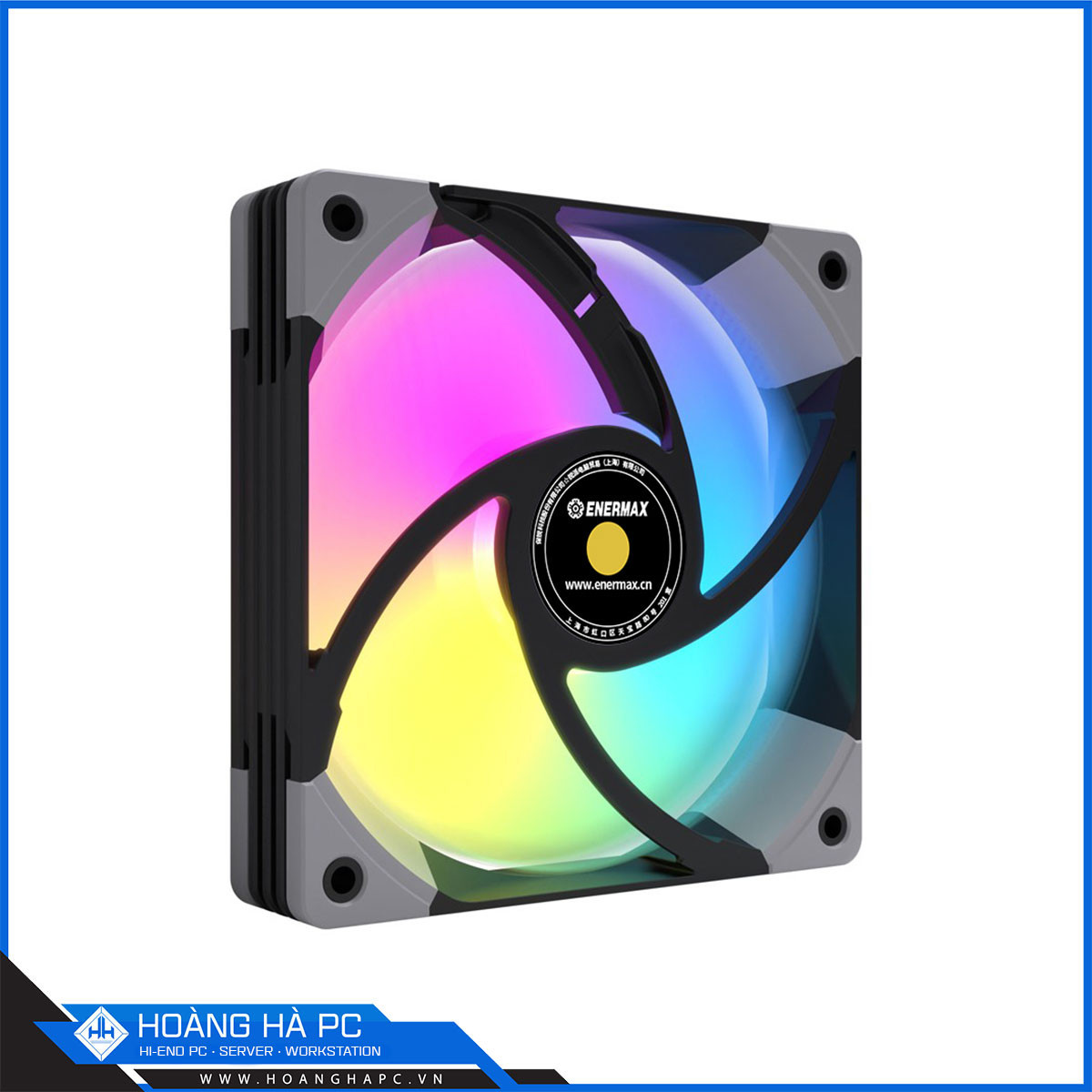 Fan Enermax -T1 120mm Black ARGB - Siêu gió bão!-5