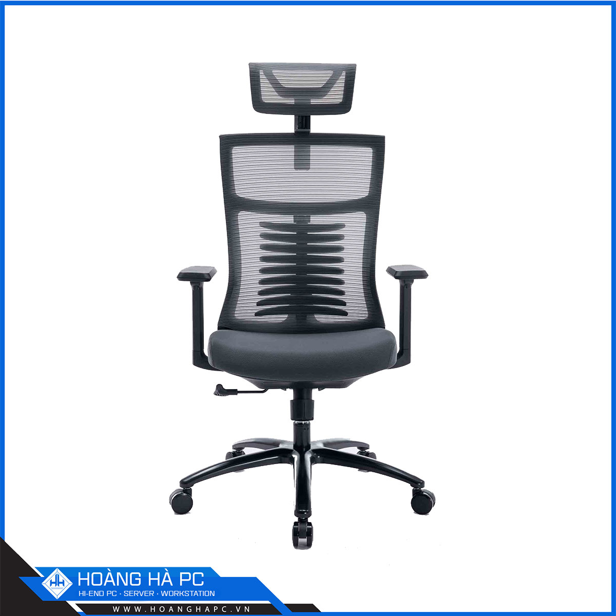 Ghế công thái học WARRIOR WEC502 Plus Gray-2