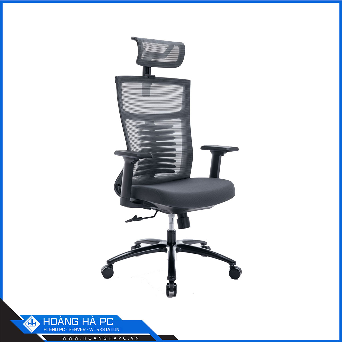 Ghế công thái học WARRIOR WEC502 Plus Gray