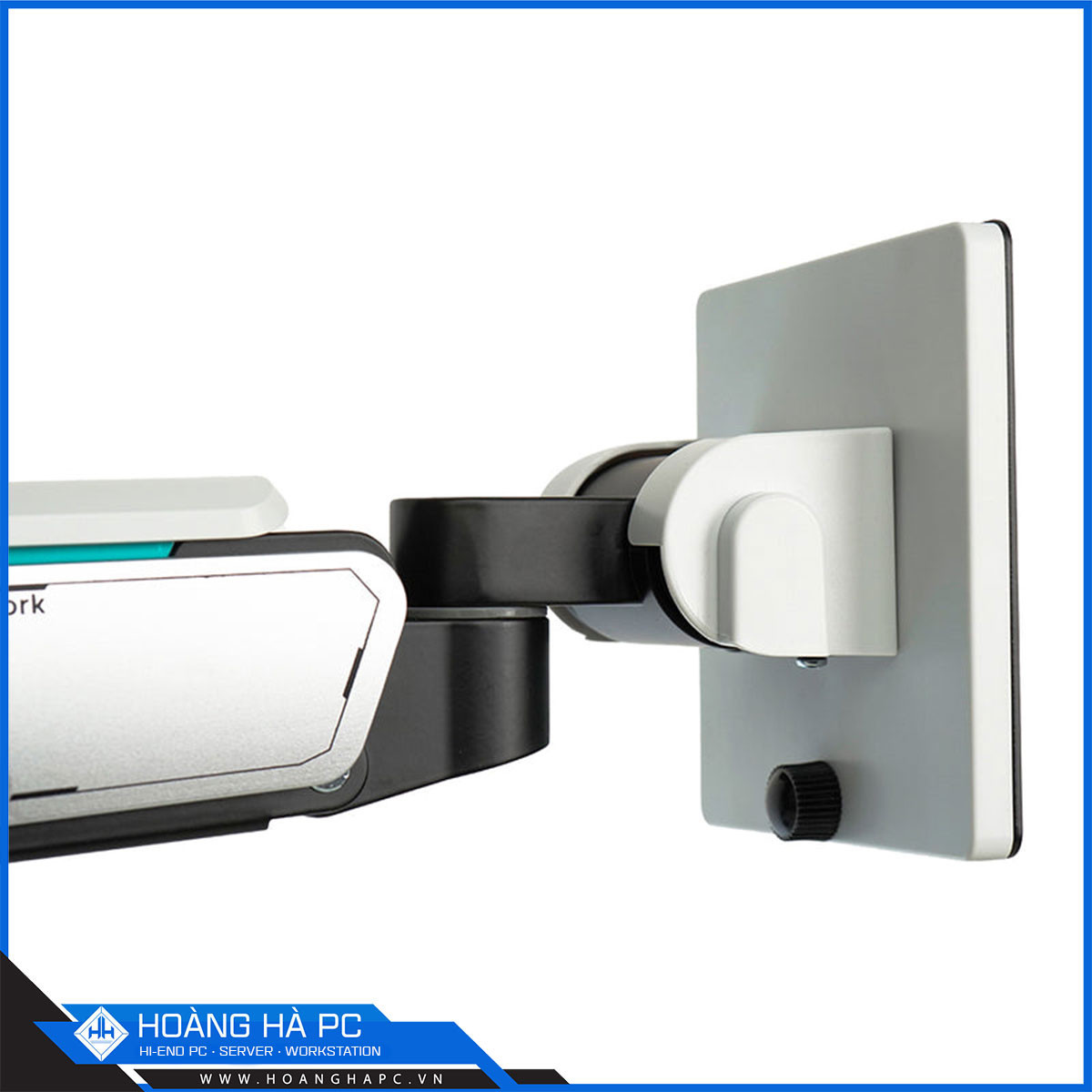 Giá treo màn hình Humanmotion T9 Pro 2 White (1 màn hình/ 22 - 43inch/ Trắng/ Gắn bàn)-2