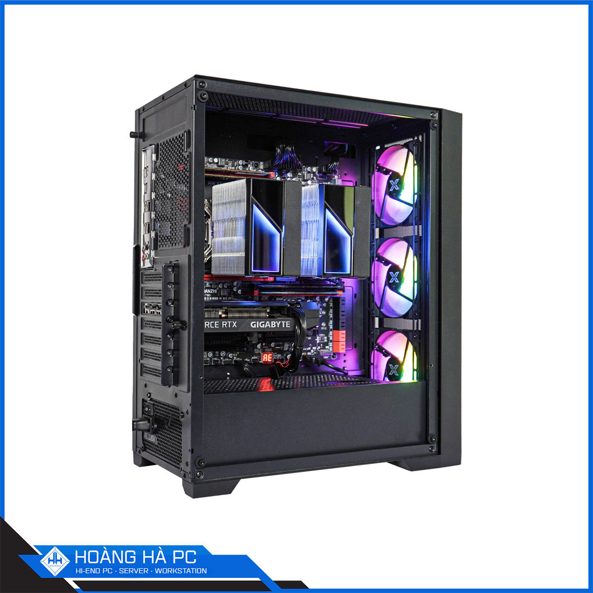 HH SERVER - DUAL XEON 2699 V3 | 128G | RTX 3060 12G-4