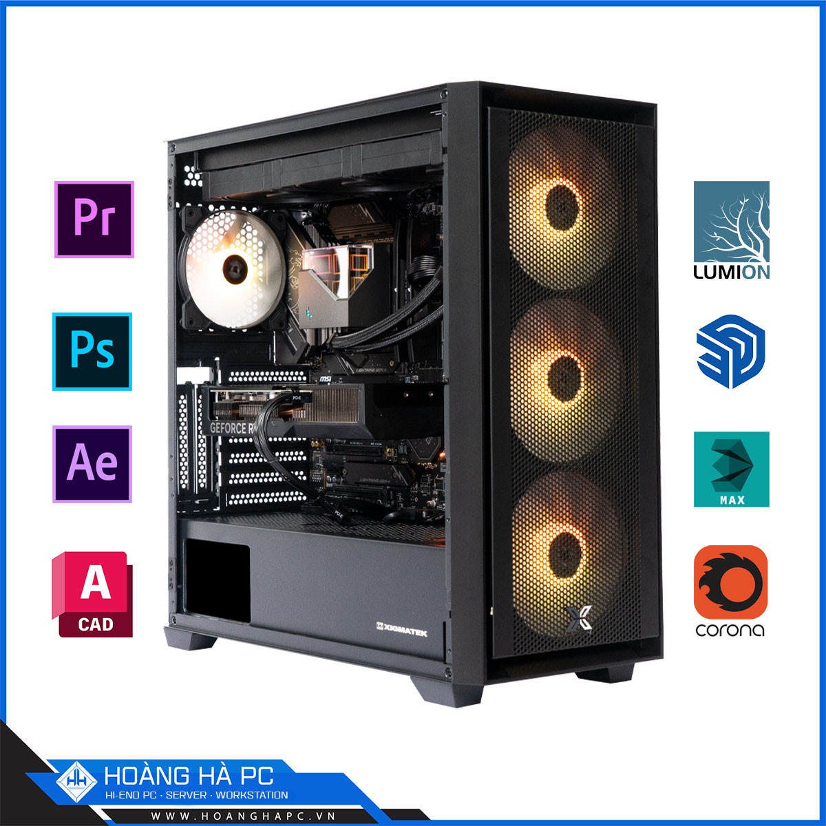 HHPC CORE i9 14900K | 64G DDR5 | NVIDIA RTX A5000 24GB