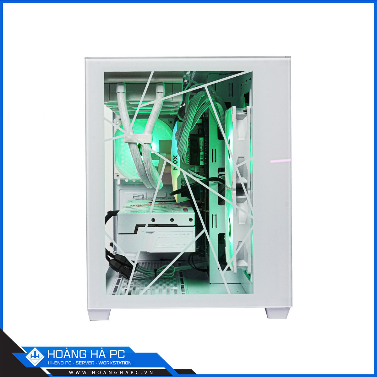 HHPC MINI LUMI II WHITE i7 14700K | 32GB | NVIDIA RTX 4070 Ti 12G-5