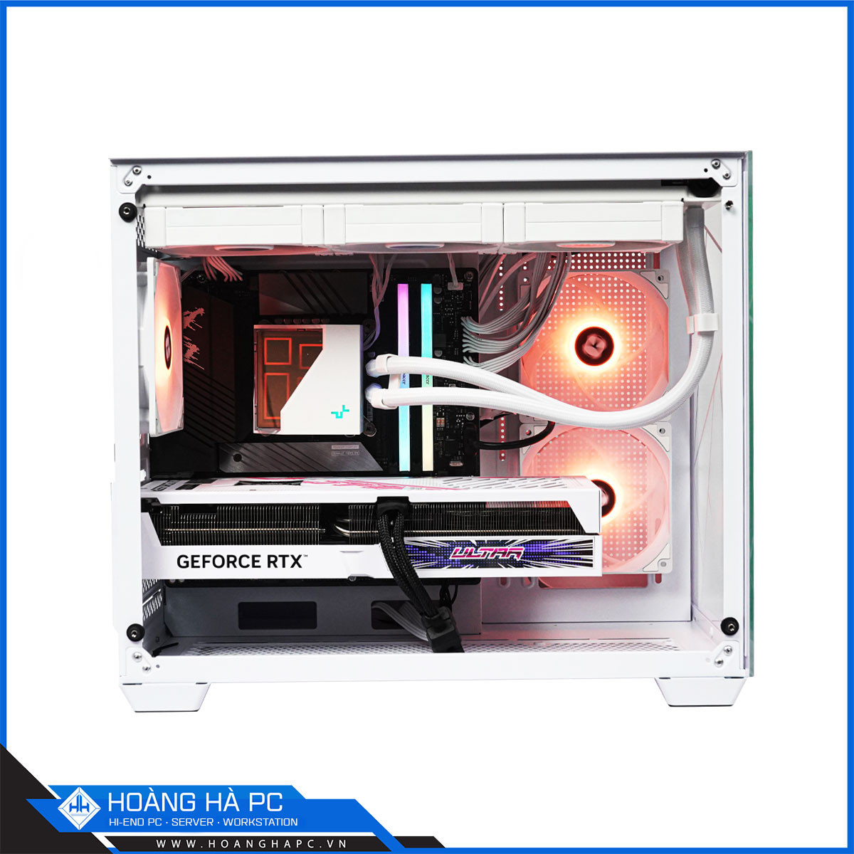HHPC MINI LUMI II WHITE i7 14700K | 32GB | NVIDIA RTX 4070 Ti 12G-10
