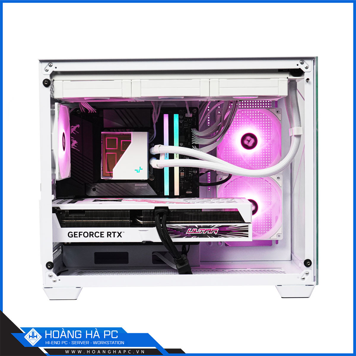 HHPC MINI LUMI II WHITE i7 14700K | 32GB | NVIDIA RTX 4070 Ti 12G-8