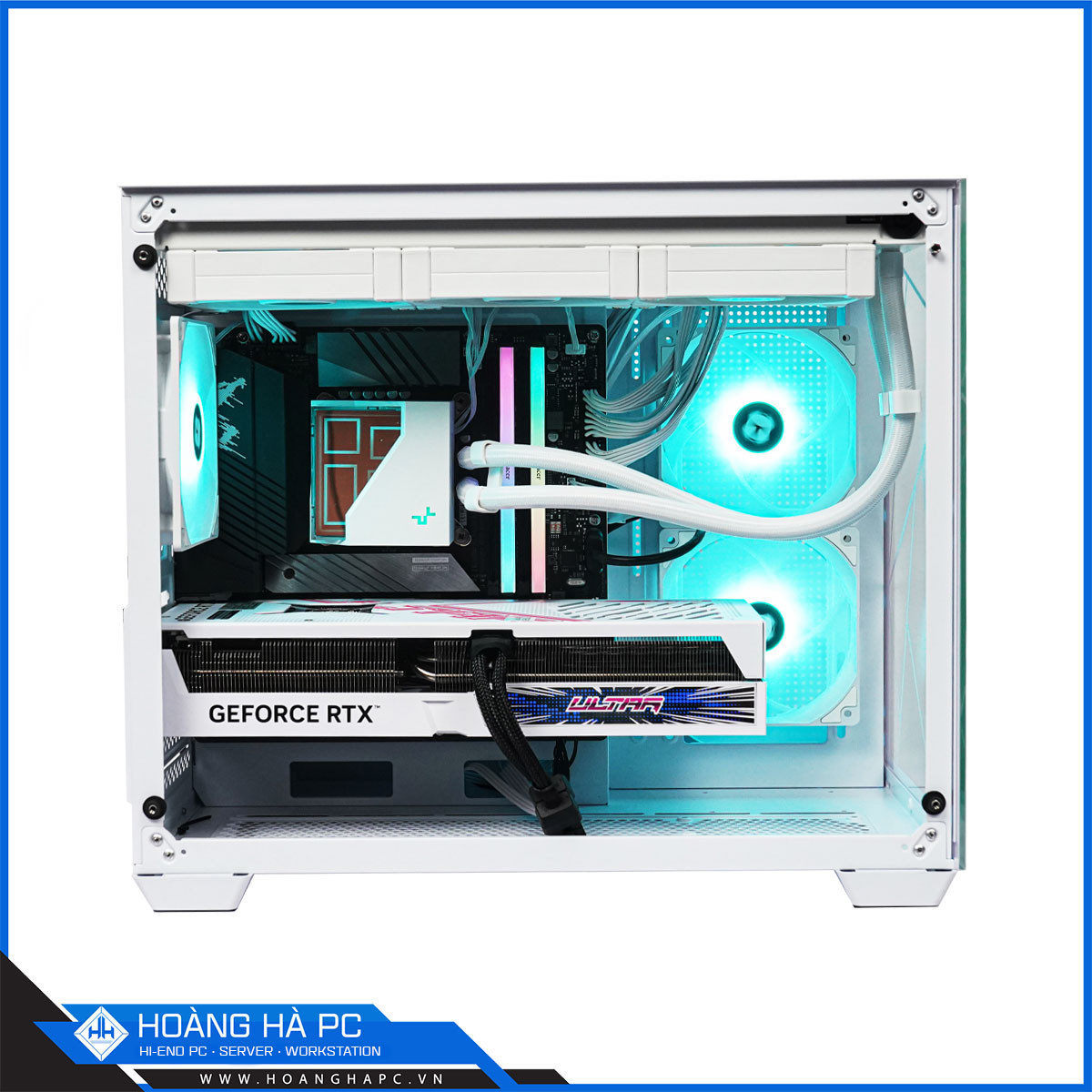 HHPC MINI LUMI II WHITE i7 14700K | 32GB | NVIDIA RTX 4070 Ti 12G-9