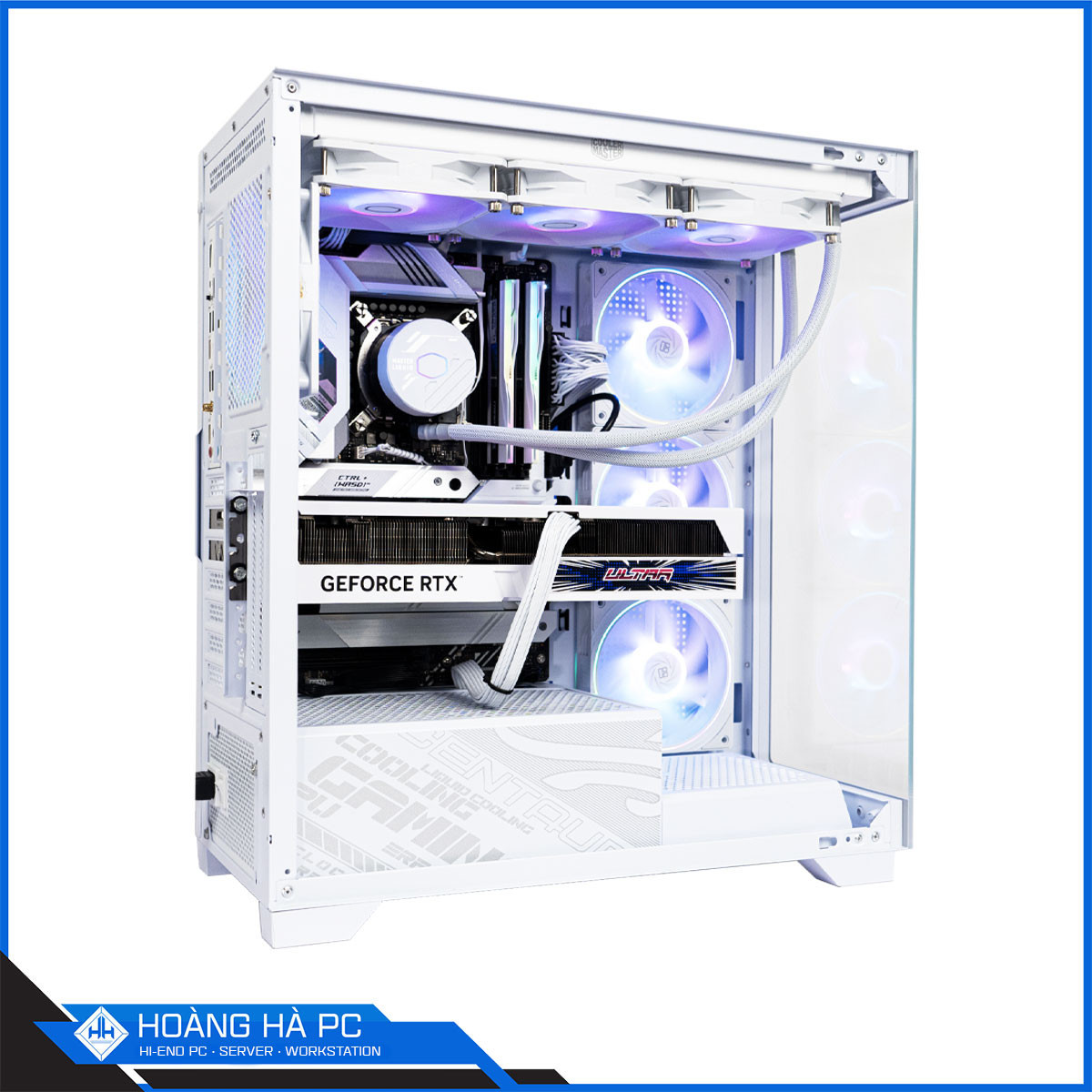 HHPC WHITE CORE i7 14700K | 64G DDR5 | NVIDIA RTX 4080 SUPER 16G-10