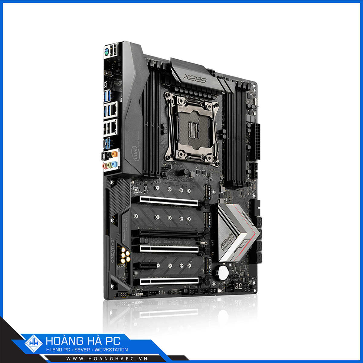 Mainboard Asrock Fatal1ty X299 Gaming K6 (Intel X299, LGA 2066, ATX, 8 Khe Cắm Ram DDR4)-4