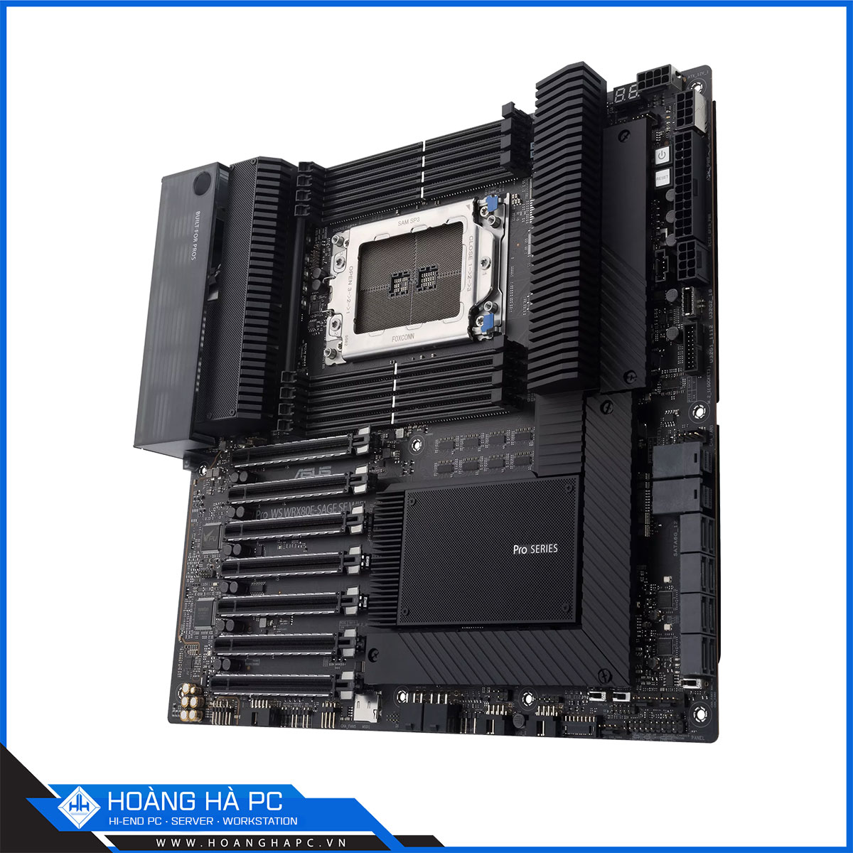 Mainboard ASUS Pro WS WRX80E-SAGE SE WIFI (AMD WRX80, sWRX8, EATX, 8 khe RAM DDR4)-3