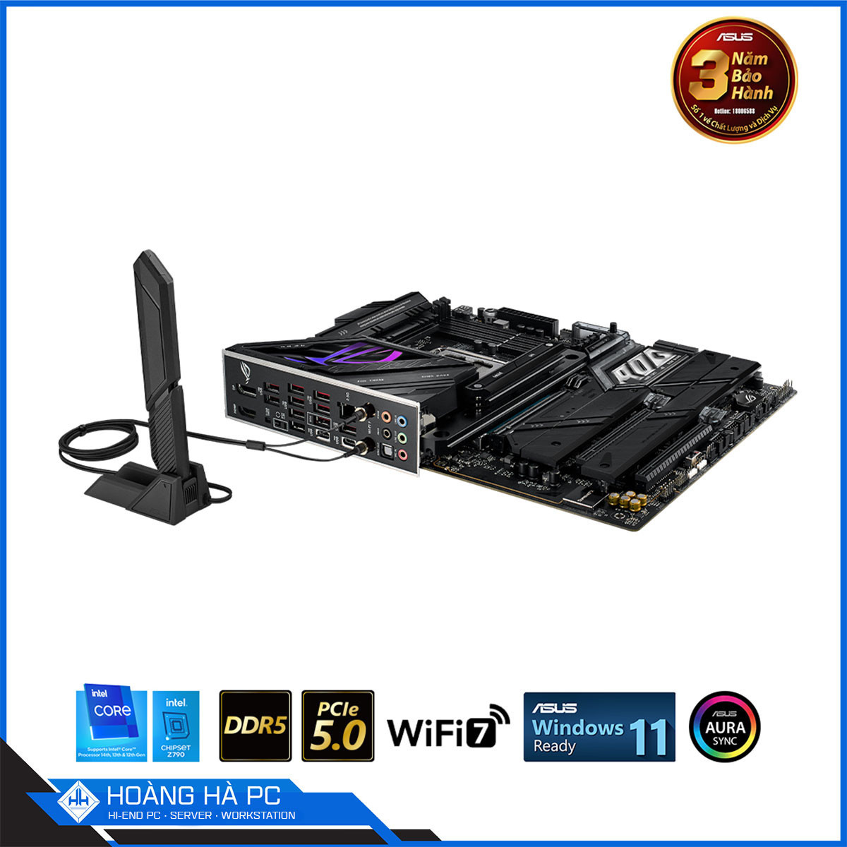 Mainboard ASUS ROG STRIX Z790-E GAMING WIFI II (Intel Z790, Socket 1700, ATX, 4 khe Ram DDR5)-7