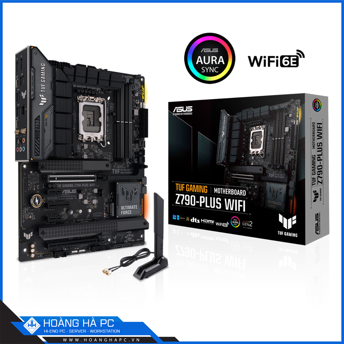 Mainboard ASUS TUF GAMING Z790 PLUS WIFI D5  (Intel Z790, Socket 1700, ATX, 4 khe Ram DDR5)