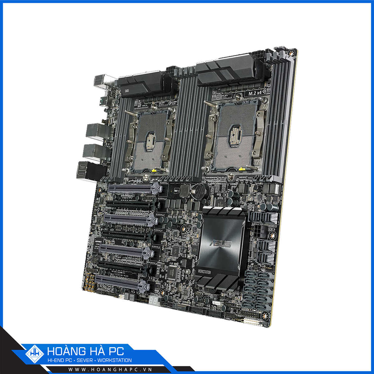 Mainboard ASUS WS C621E SAGE (Dual CPU Workstations) (Intel C621, LGA 3647, ATX, 12 Khe RAM DDR4)-4