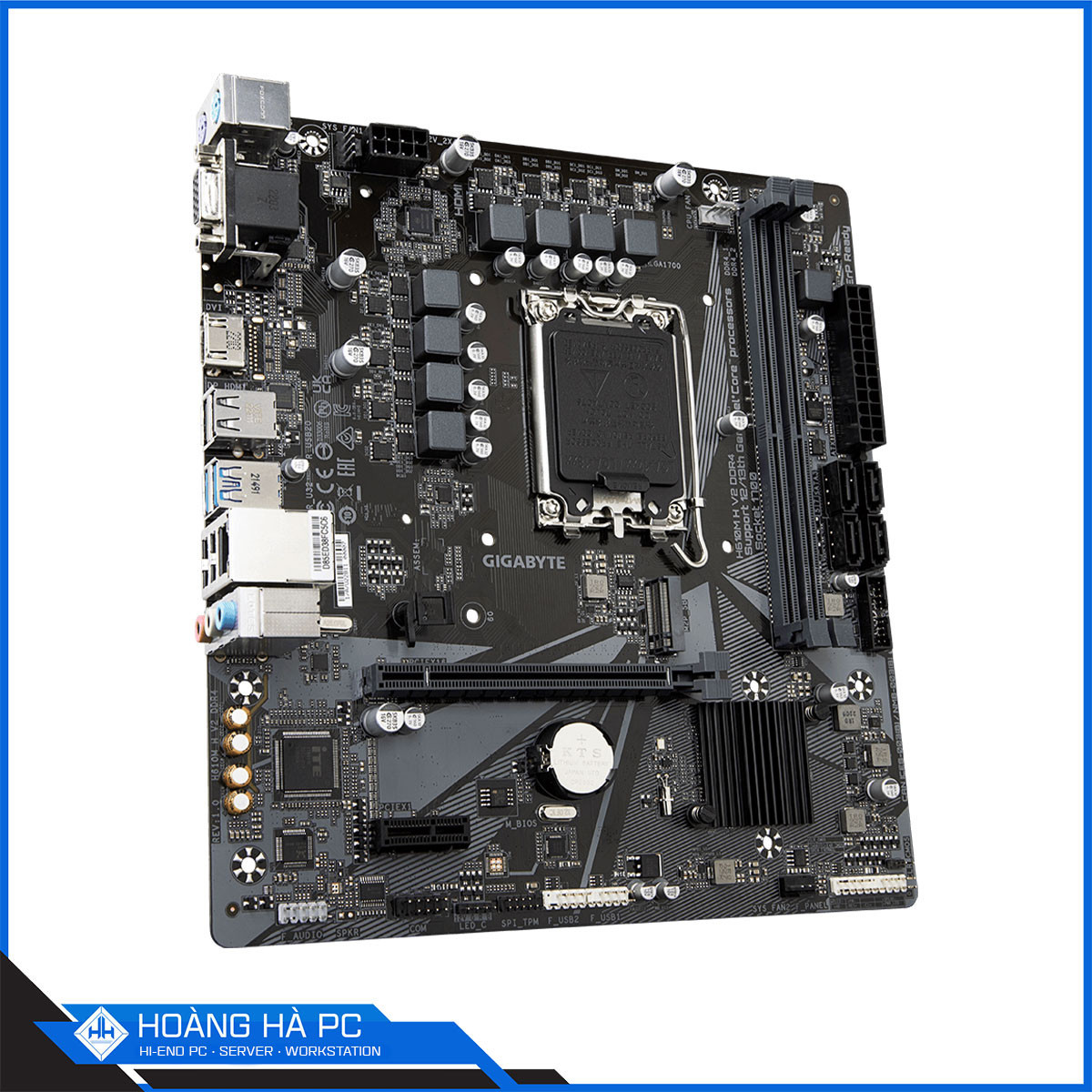 Mainboard Gigabyte H610M H V2 (Intel H610, Socket 1700, m-ATX, 2 khe RAM DDR4)-4
