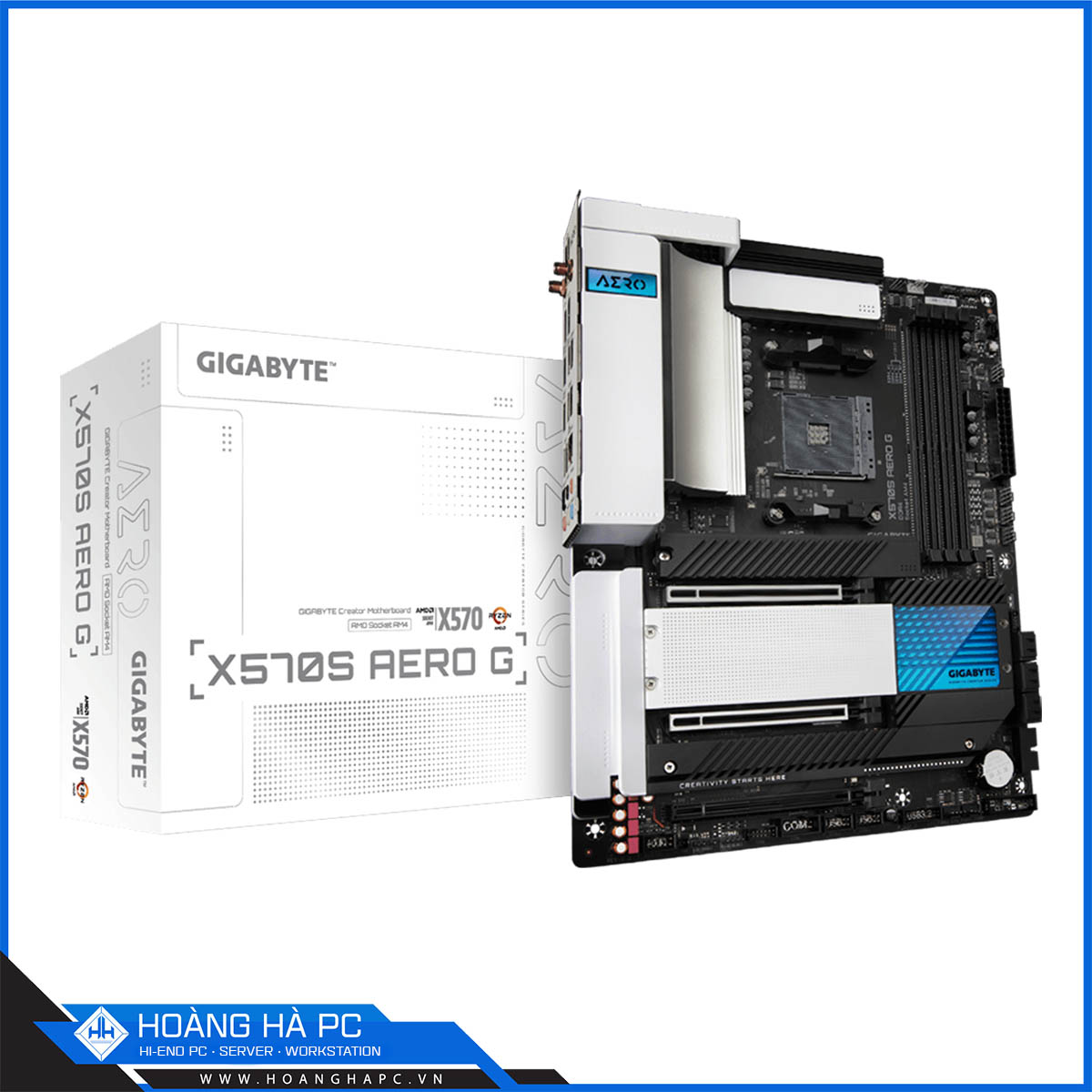 Mainboard Gigabyte X570S AERO G (AMD X570, Socket AM4, ATX, 4 Khe Cắm Ram DDR4)