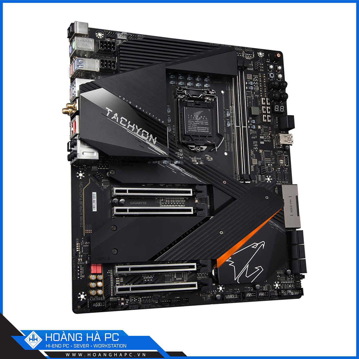 Mainboard Gigabyte Z590 AORUS TACHYON (Intel Z590, Socket 1200, ATX, 2 khe Ram DDR4)-2