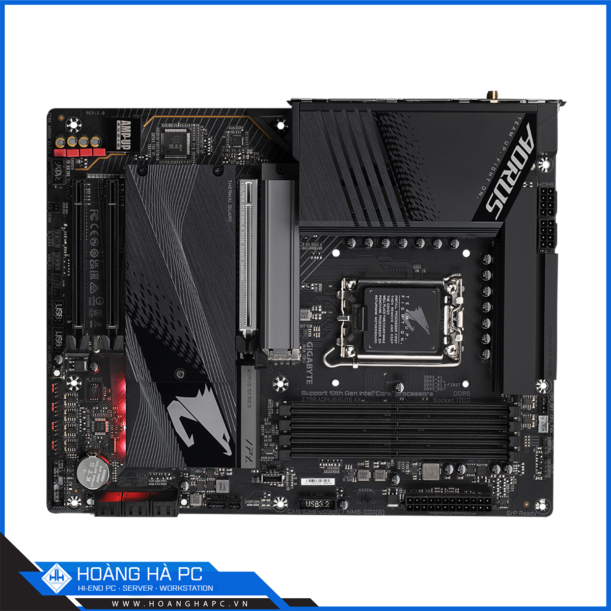 Mainboard Gigabyte Z790 AORUS ELITE AX DDR5 ( WIFI + Bluetooth )-8