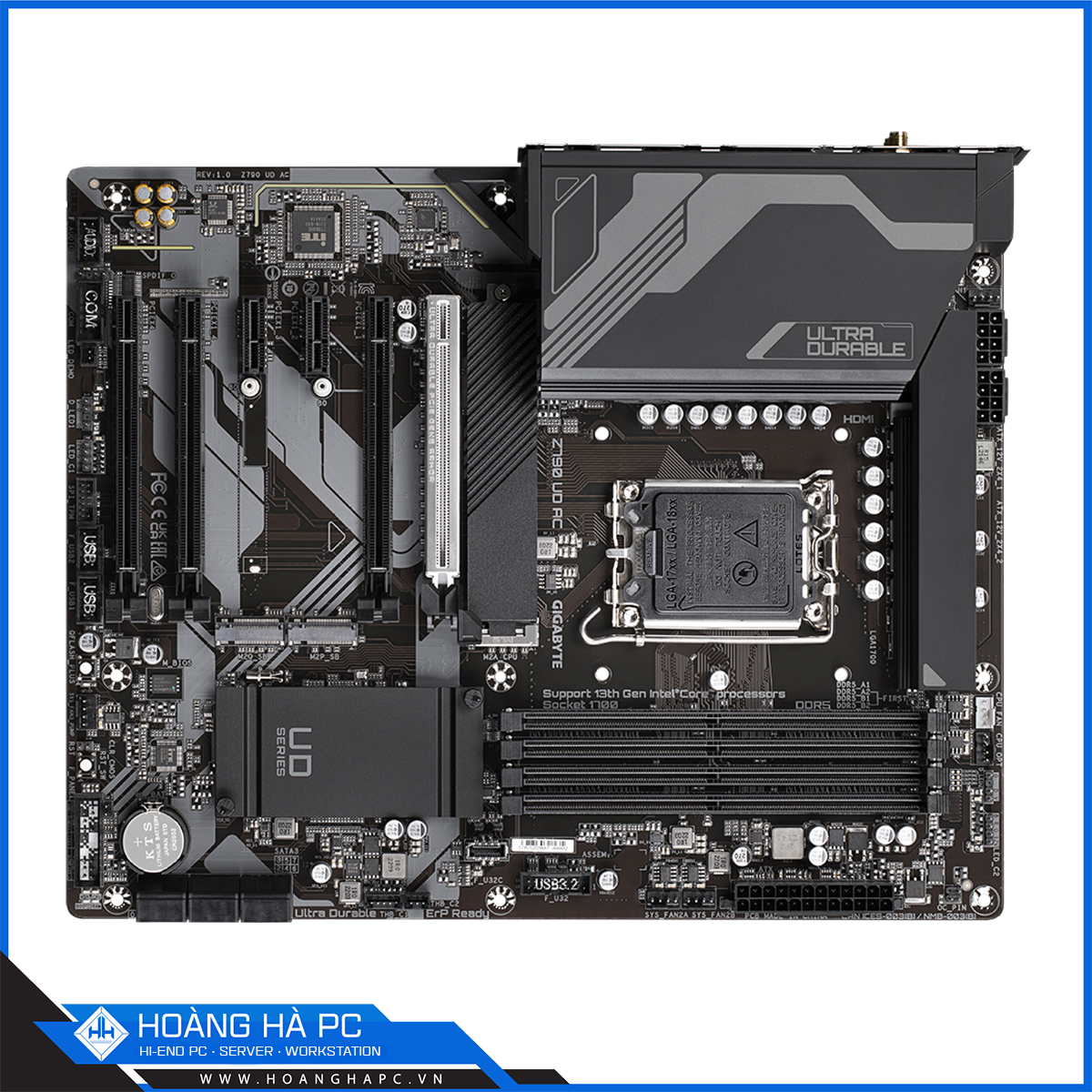 Mainboard Gigabyte Z790 UD AC (Intel Z790, Socket LGA1700, ATX, 4 khe RAM DDR5)-6