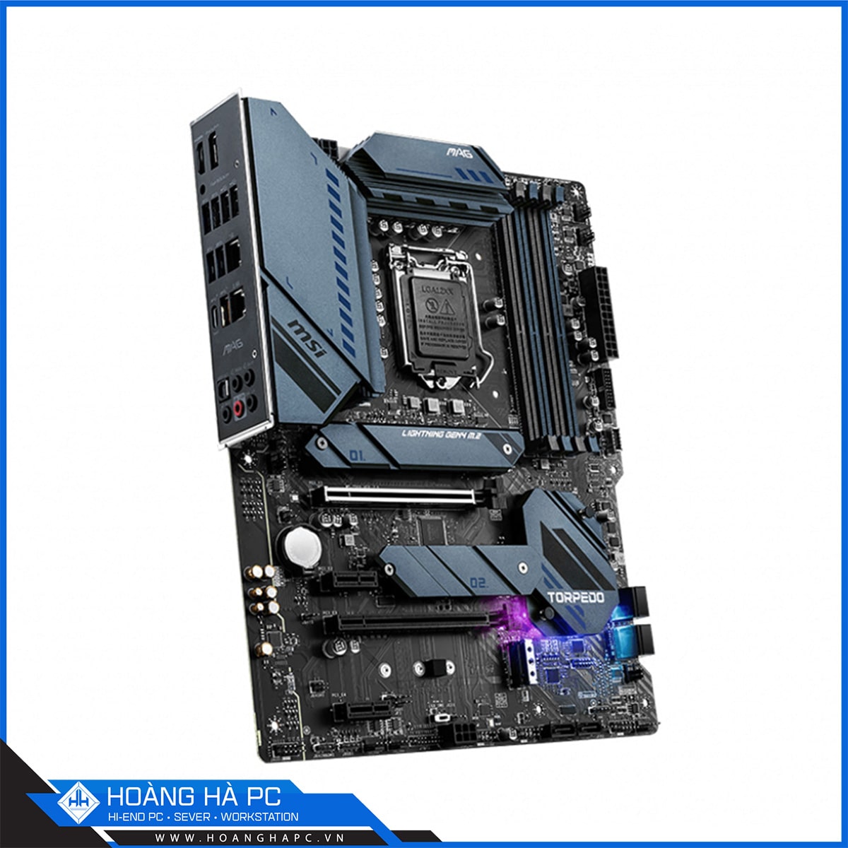 Mainboard MSI MAG Z590 TORPEDO (Intel Z590, Socket 1200, ATX, 4 khe Ram DDR4)-4