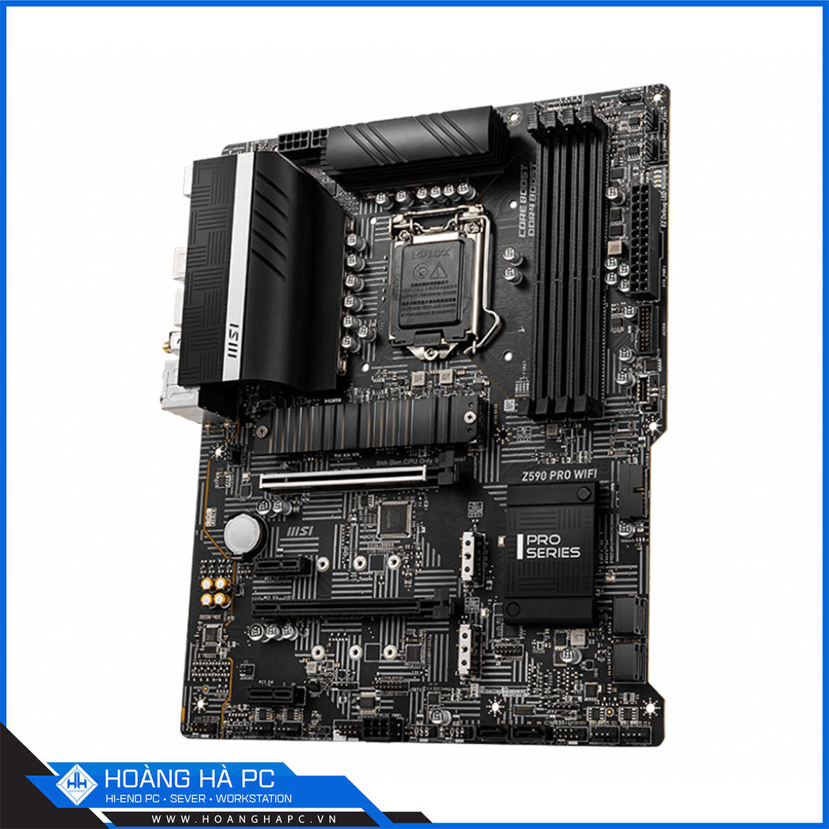 Mainboard MSI Z590 PRO WIFI (Intel Z590, Socket 1200, ATX, 4 khe Ram DDR4)-3