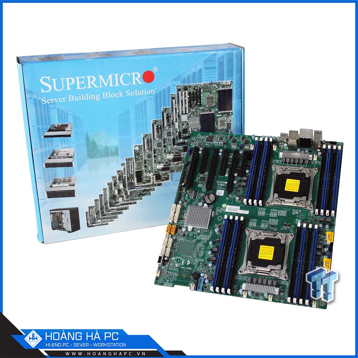 Mainboard Supermicro X10DAi (Intel C612, LGA 2011-3, E-ATX, 16 Khe Cắm Ram DDR4)-2