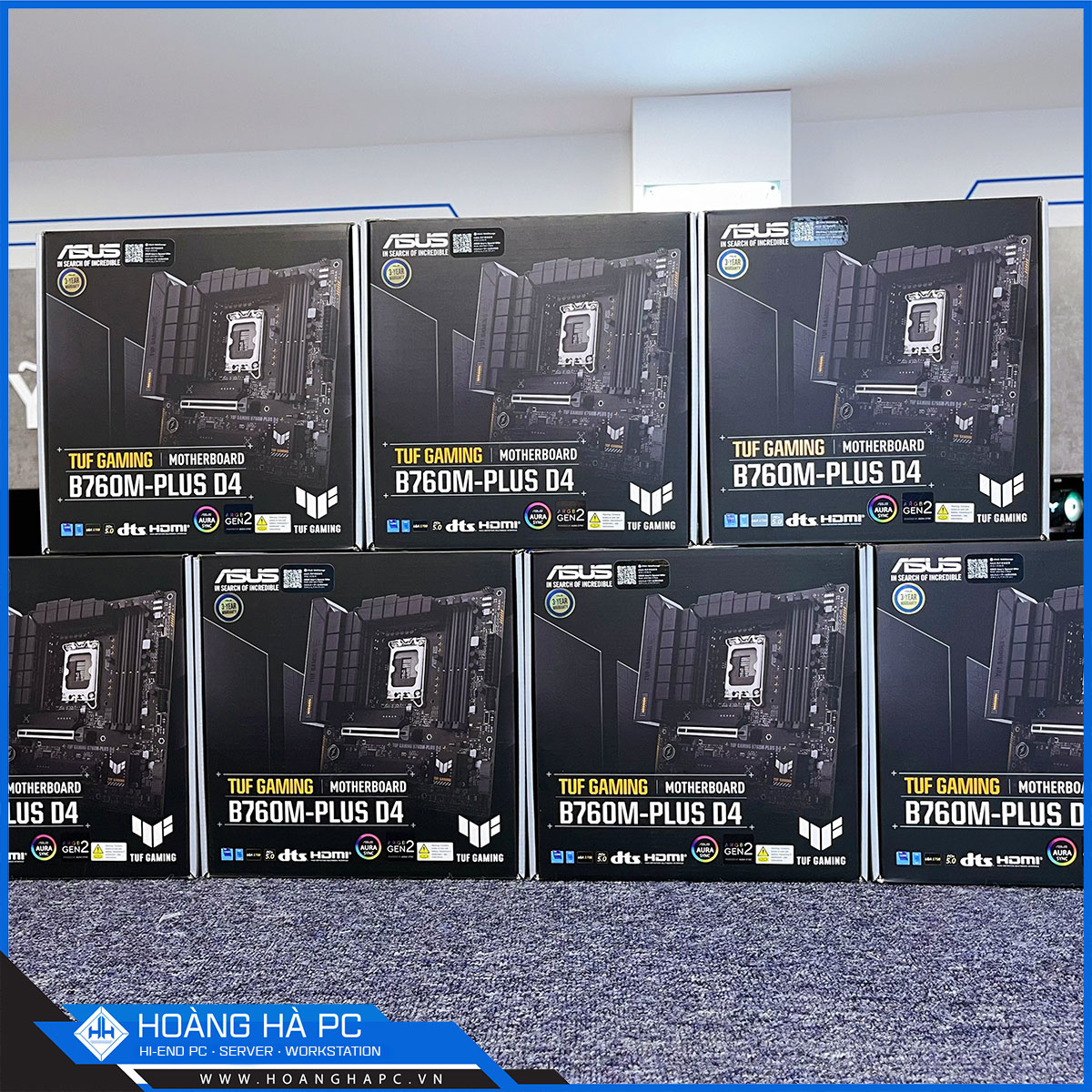 Mainboard ASUS TUF GAMING B760M-PLUS D4 (Intel B760, Socket LGA1700, mATX, 4 khe Ram DDR4)-3