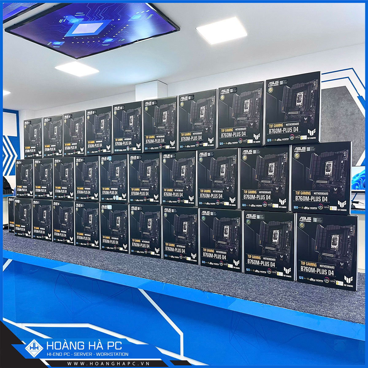 Mainboard ASUS TUF GAMING B760M-PLUS D4 (Intel B760, Socket LGA1700, mATX, 4 khe Ram DDR4)-2