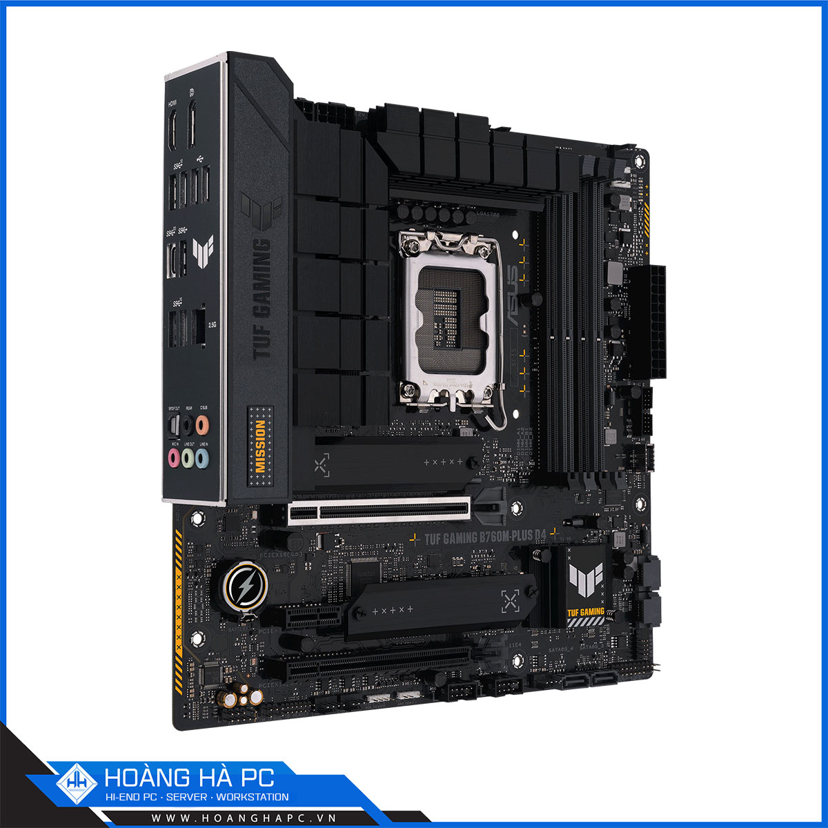 Mainboard ASUS TUF GAMING B760M-PLUS D4 (Intel B760, Socket LGA1700, mATX, 4 khe Ram DDR4)-7