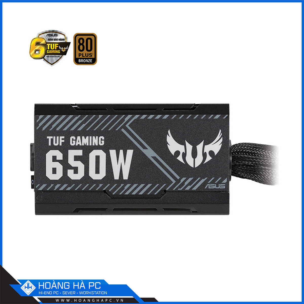 Nguồn Asus TUF Gaming 650W Bronze (80 Plus Bronze/Non Modular/Màu Đen)-7
