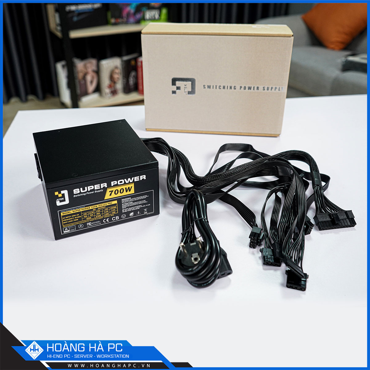 Nguồn Jetek Super Power 700W (80 Plus/ Non Modular)-2