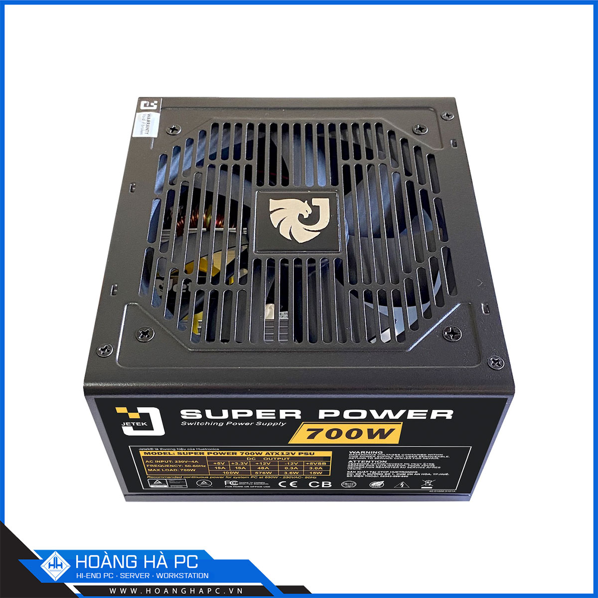 Nguồn Jetek Super Power 700W (80 Plus/ Non Modular)-9