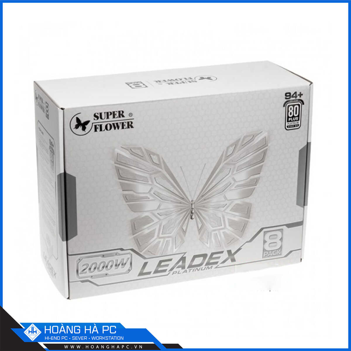 Nguồn Super Flower Leadex Platinum 2000W (80 Plus Platinum/Full Modular)