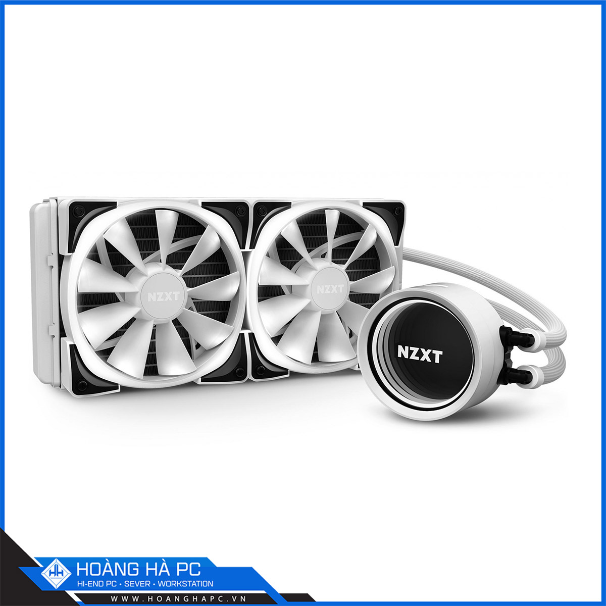 Tản nhiệt nước NZXT Kraken X63 RGB White-3