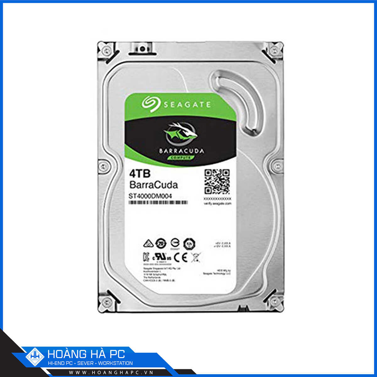 Ổ cứng HDD Seagate Barracuda 4TB (3.5 inch, SATA3 6Gb/s, 256MB Cache, 5400rpm)
