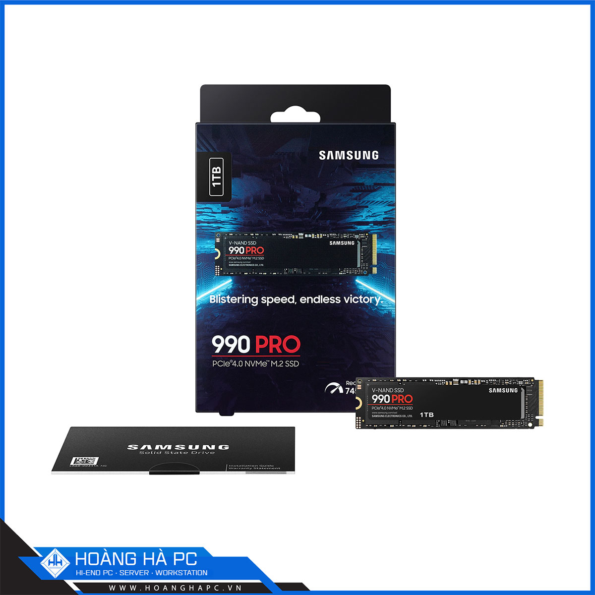 Ổ cứng SSD Samsung 990 Pro 1TB PCIe NVMe 4.0x4 (Đọc 7450MB/s - Ghi 6900MB/s) - (MZ-V9P1T0B)-3