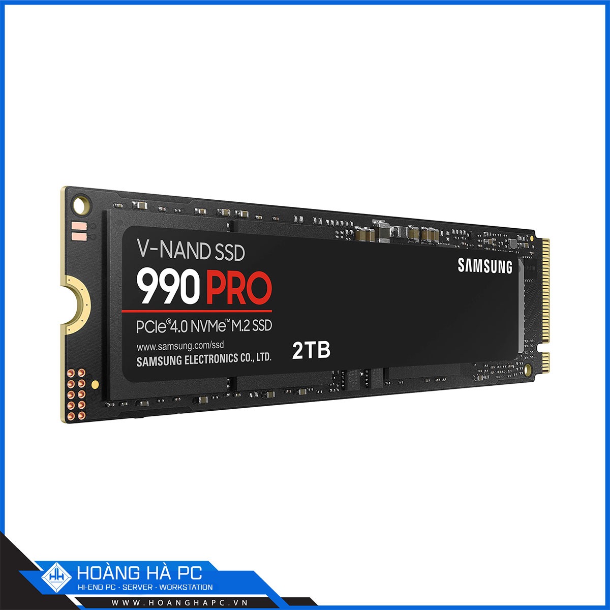 Ổ cứng SSD Samsung 990 Pro 2TB PCIe NVMe 4.0x4 (Đọc 7450MB/s - Ghi 6900MB/s) - (MZ-V9P2T0B)-2